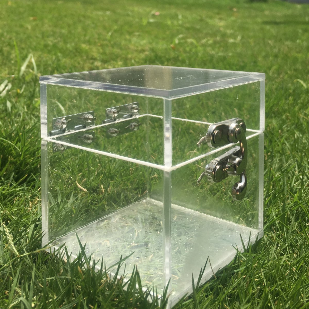 Plain Acrylic Box with Lock