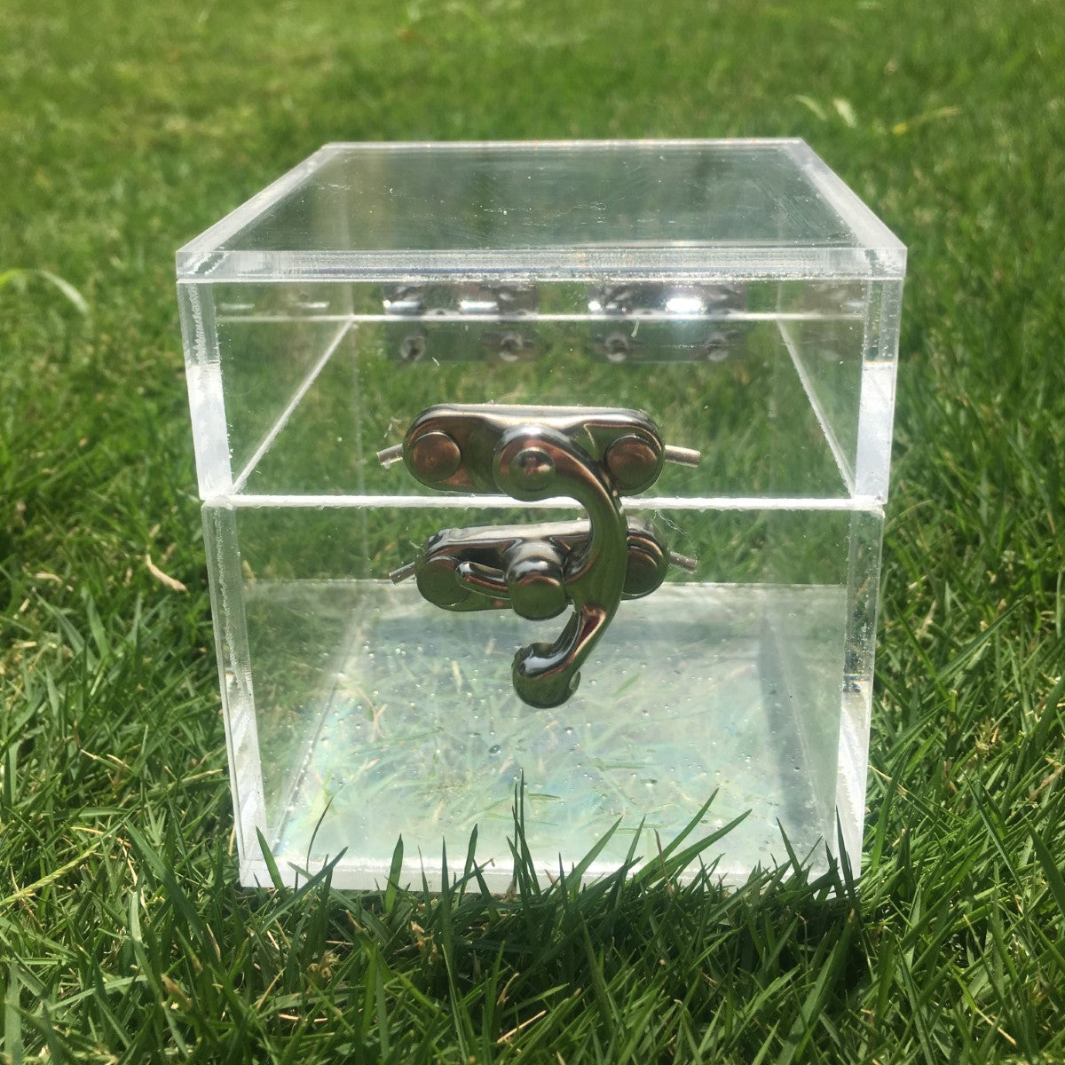 Plain Acrylic Box with Lock