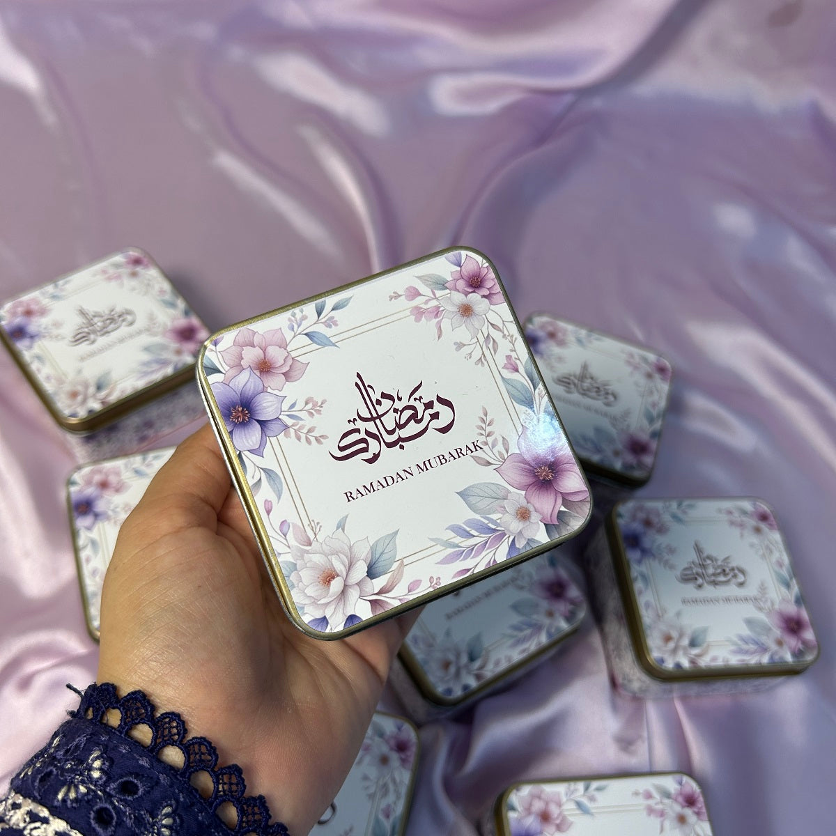 Ramadan favours Square Tin Box