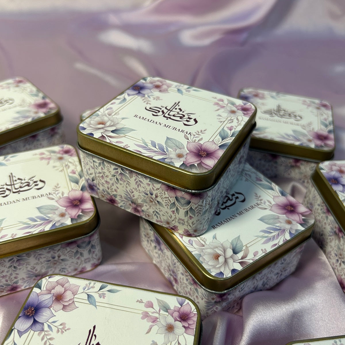 Ramadan favours Square Tin Box