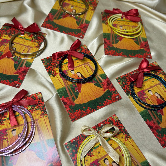 Bangle Favour Cards