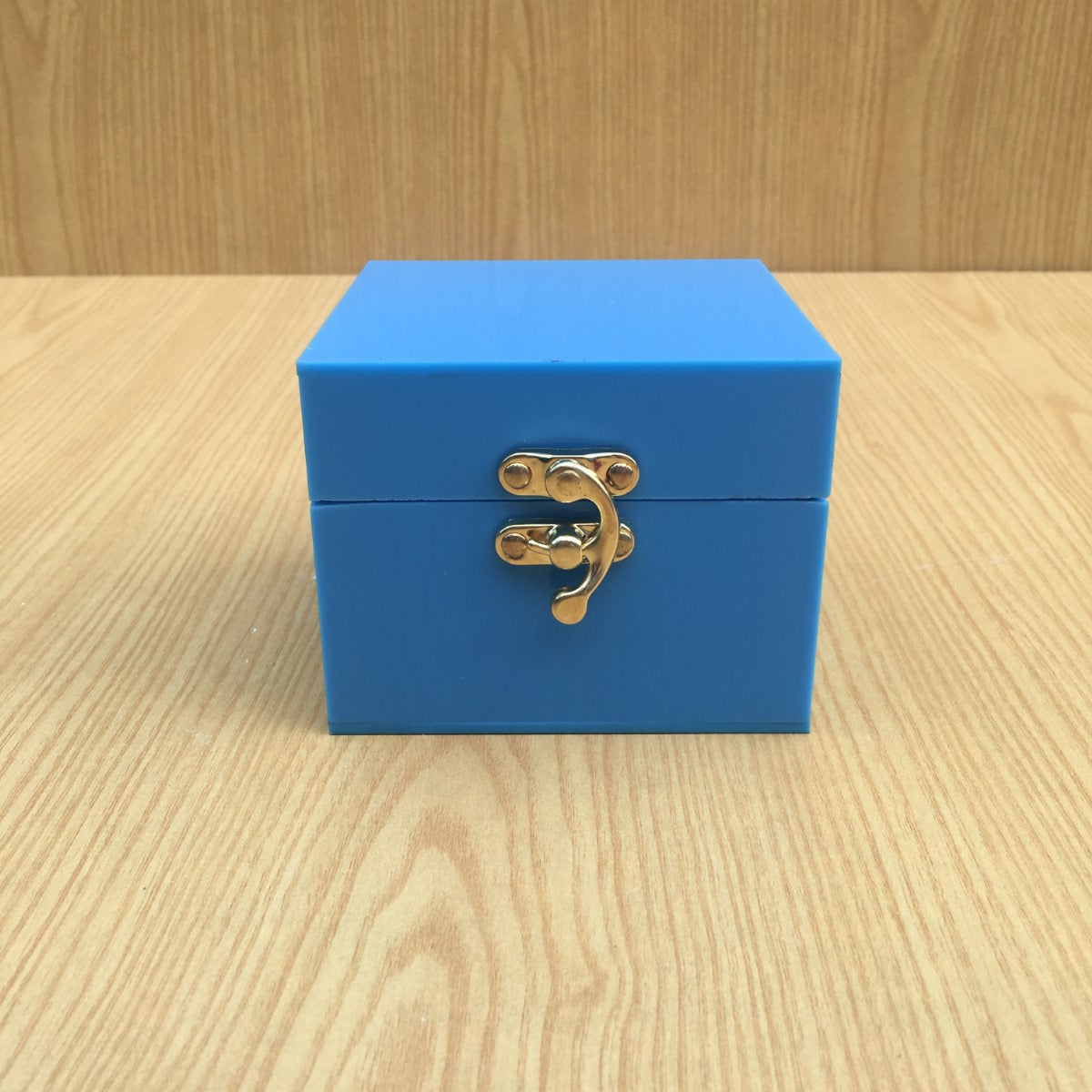 Light Blue Plain Acrylic Plain Box