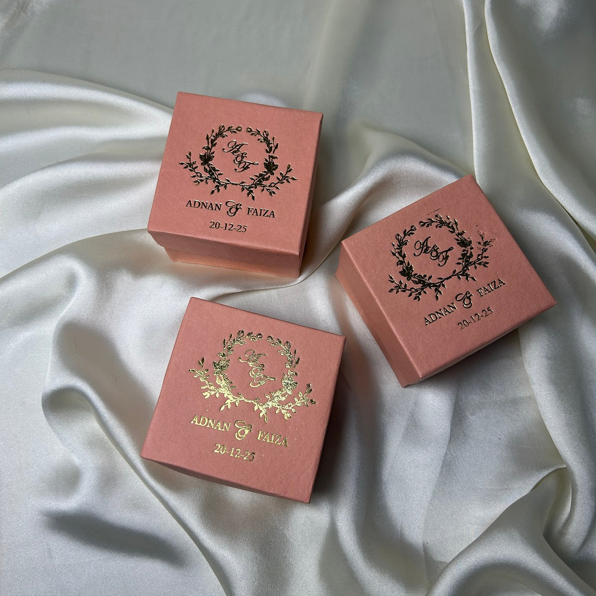 Bid Box with Foil Printing