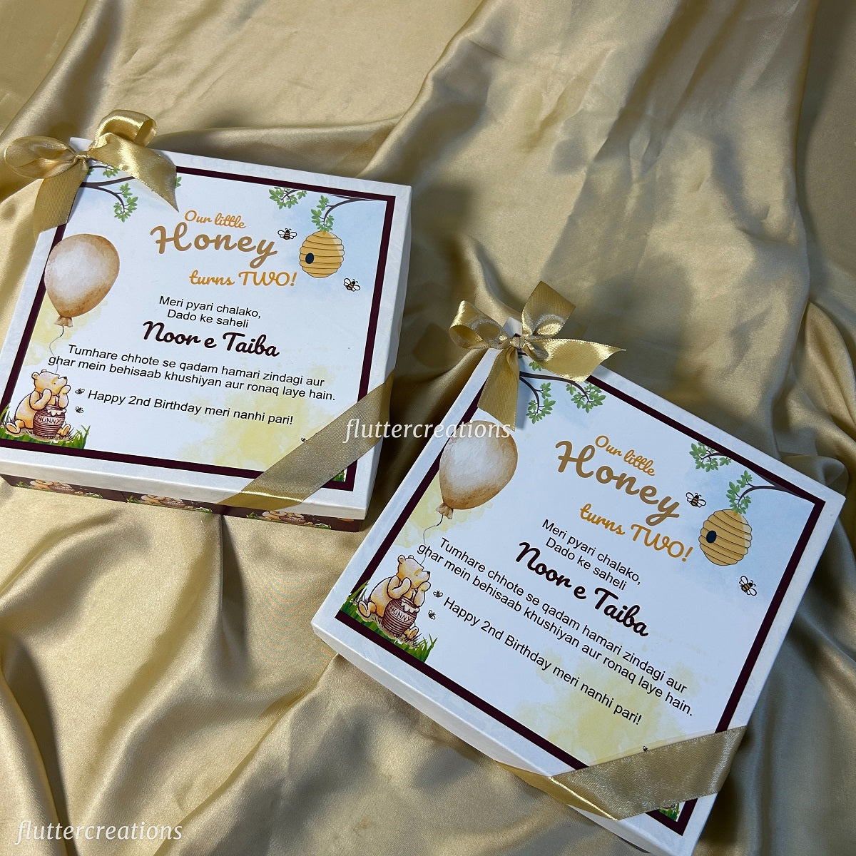 Little Honey theme Birthday Boxes