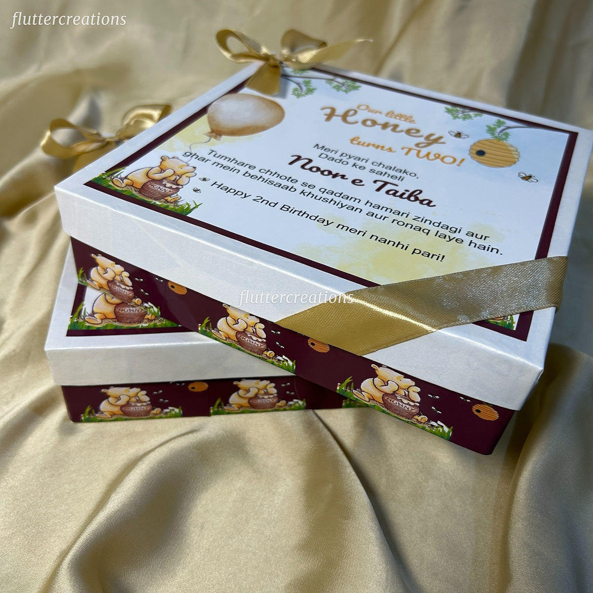 Little Honey theme Birthday Boxes