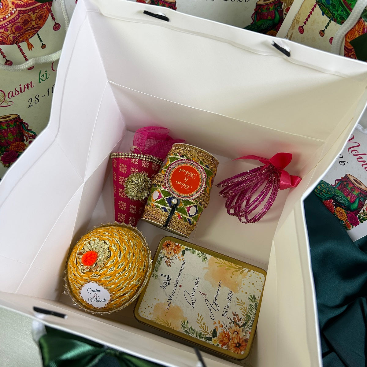 Mehndi Favor Bags