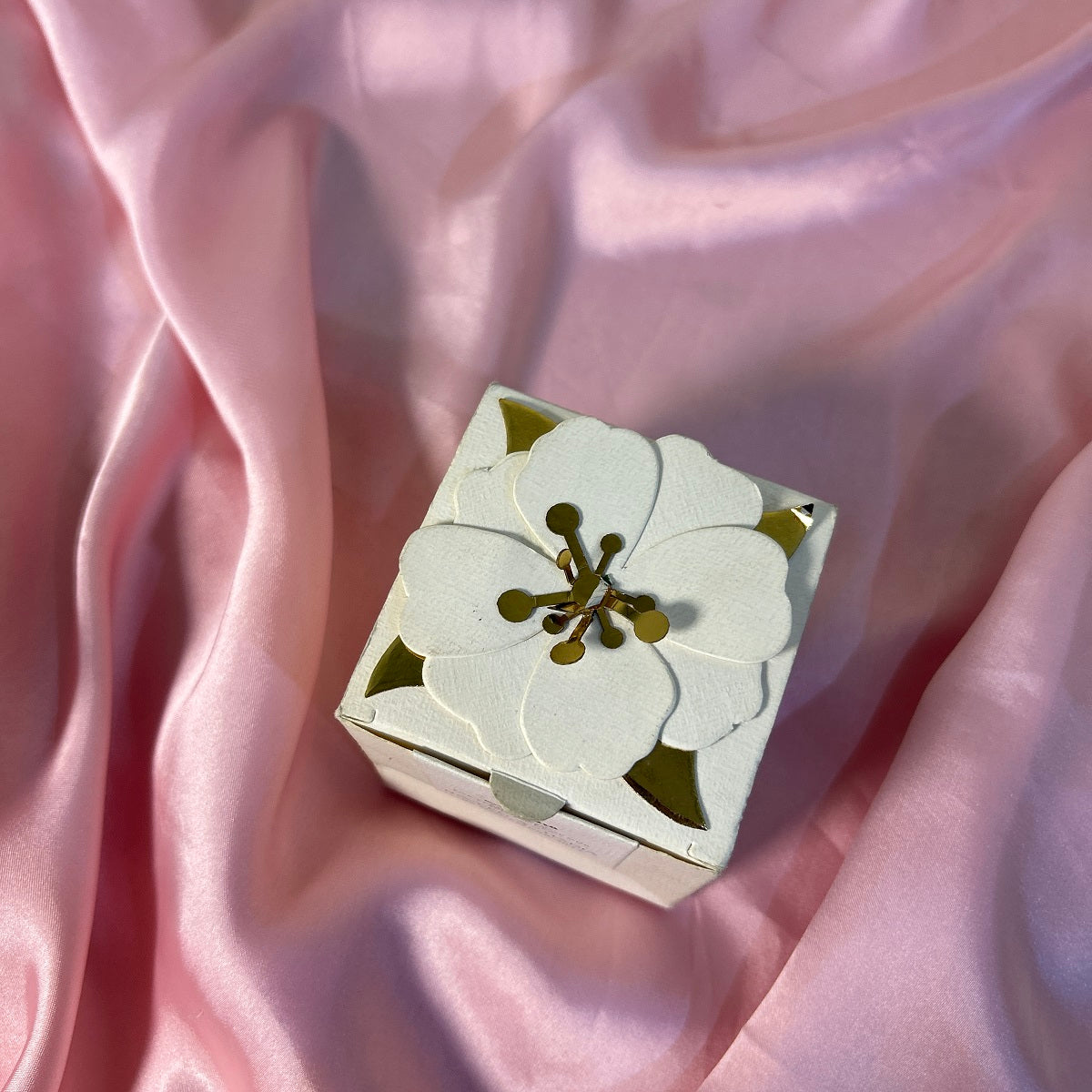 Luxury Cardboard Box with Card Floral