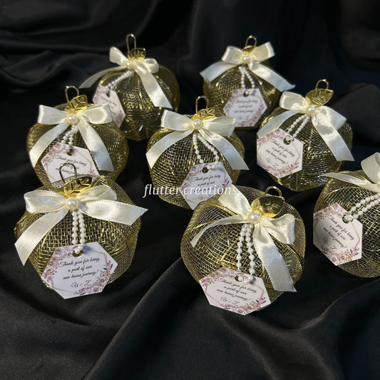 Apple Nikkah Bid Box with Tag (Imported)