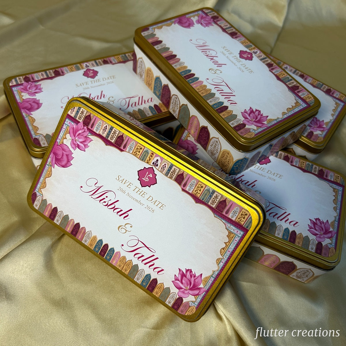 Traditional Wedding Favour Mithai Box