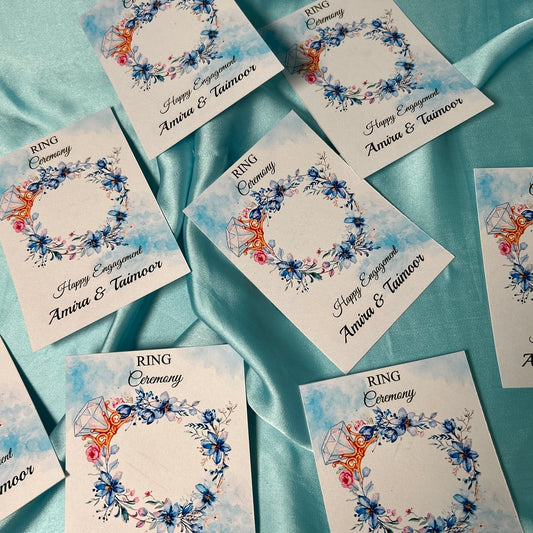 Engagement Favor Cards