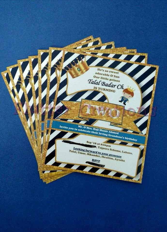 Birthday Invites Conical Cap