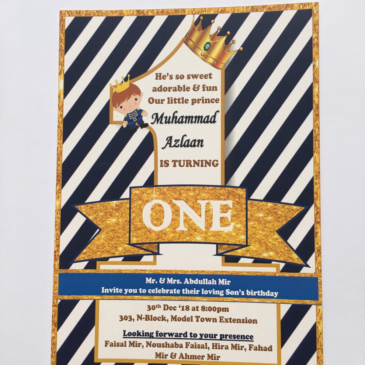 Birthday Invites Conical Cap
