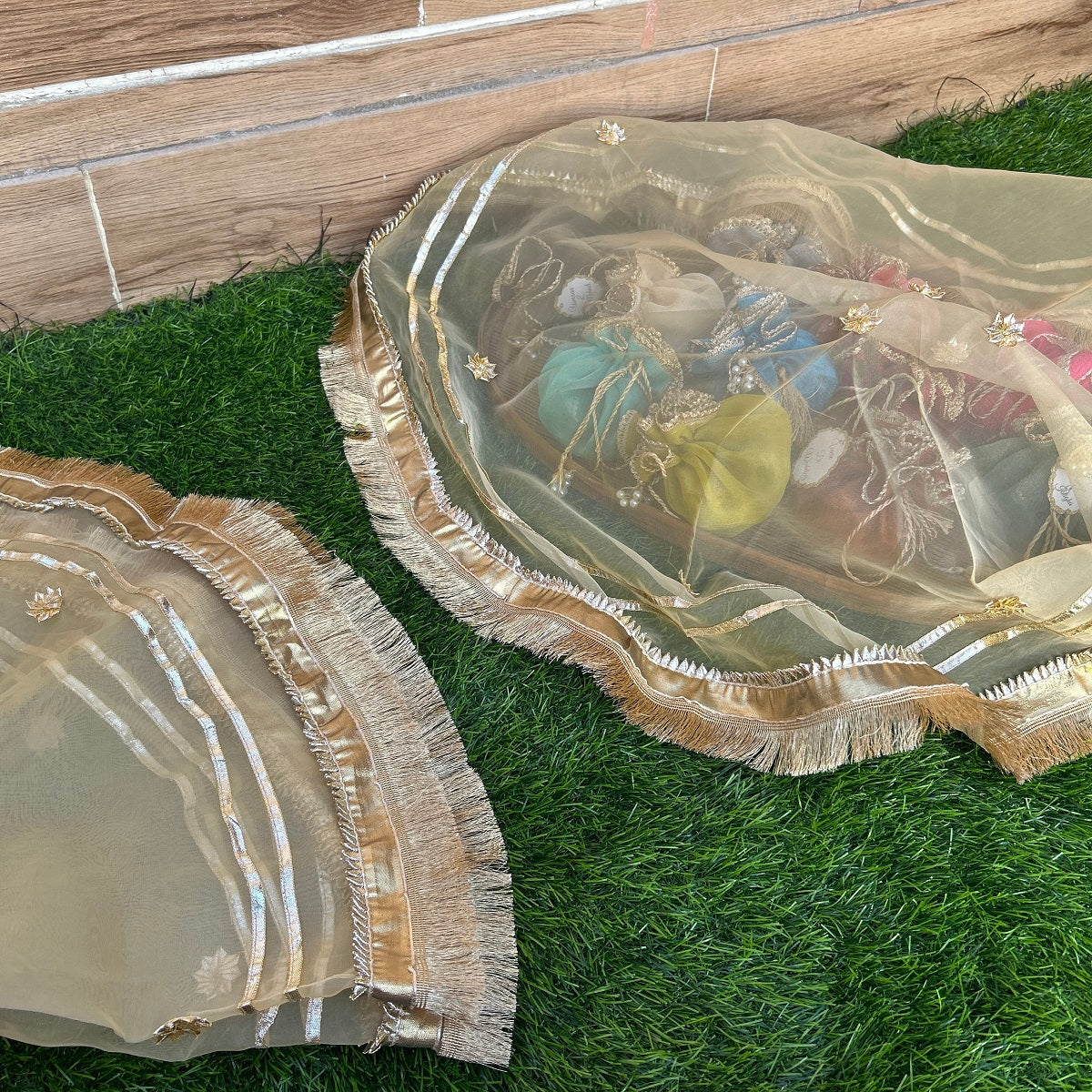 Organza Thalposh for Wedding & Gift Presentation