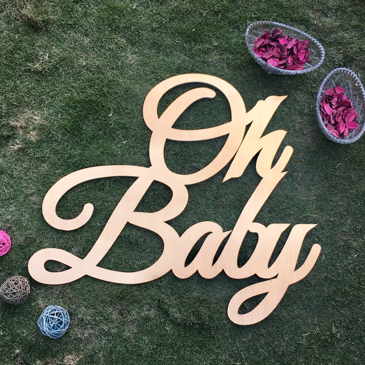 Oh Baby - Acrylic Cutout