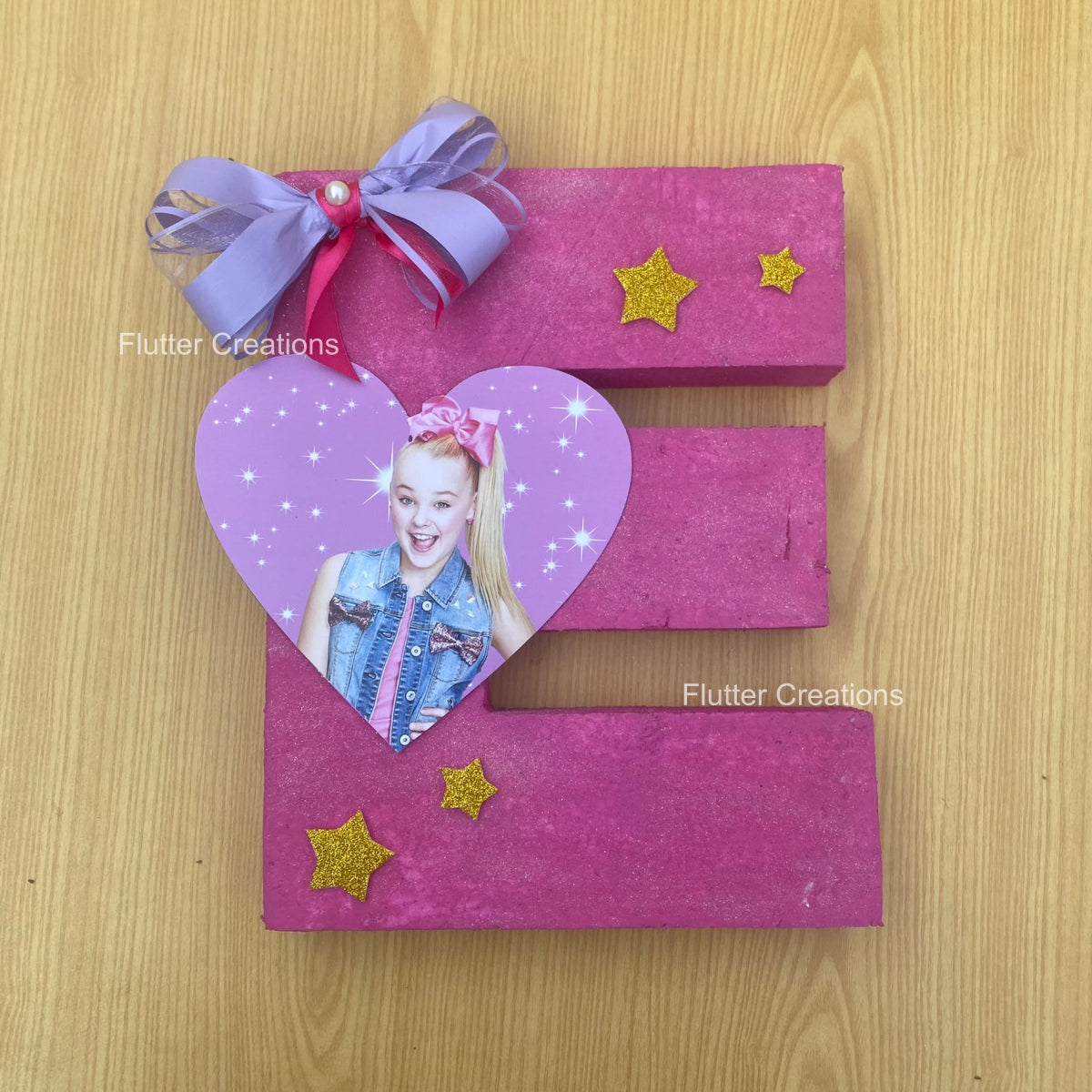 Jojo Siwa Letter Cutout