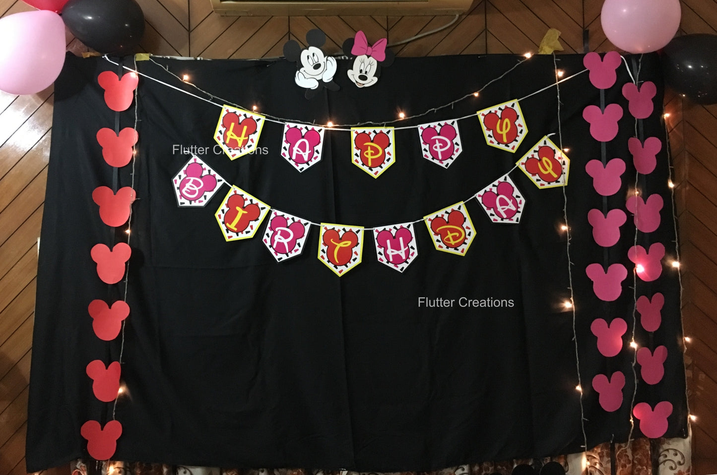 Mickey Mouse Happy Birthday Banner