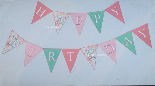 Pastel Color Buntings