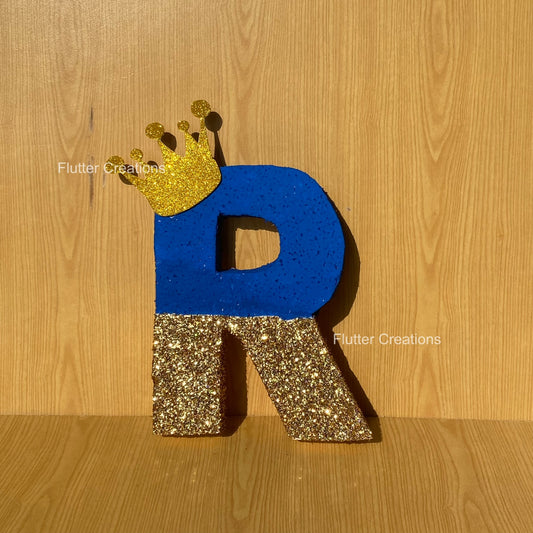 Royal Theme Letter Cutout