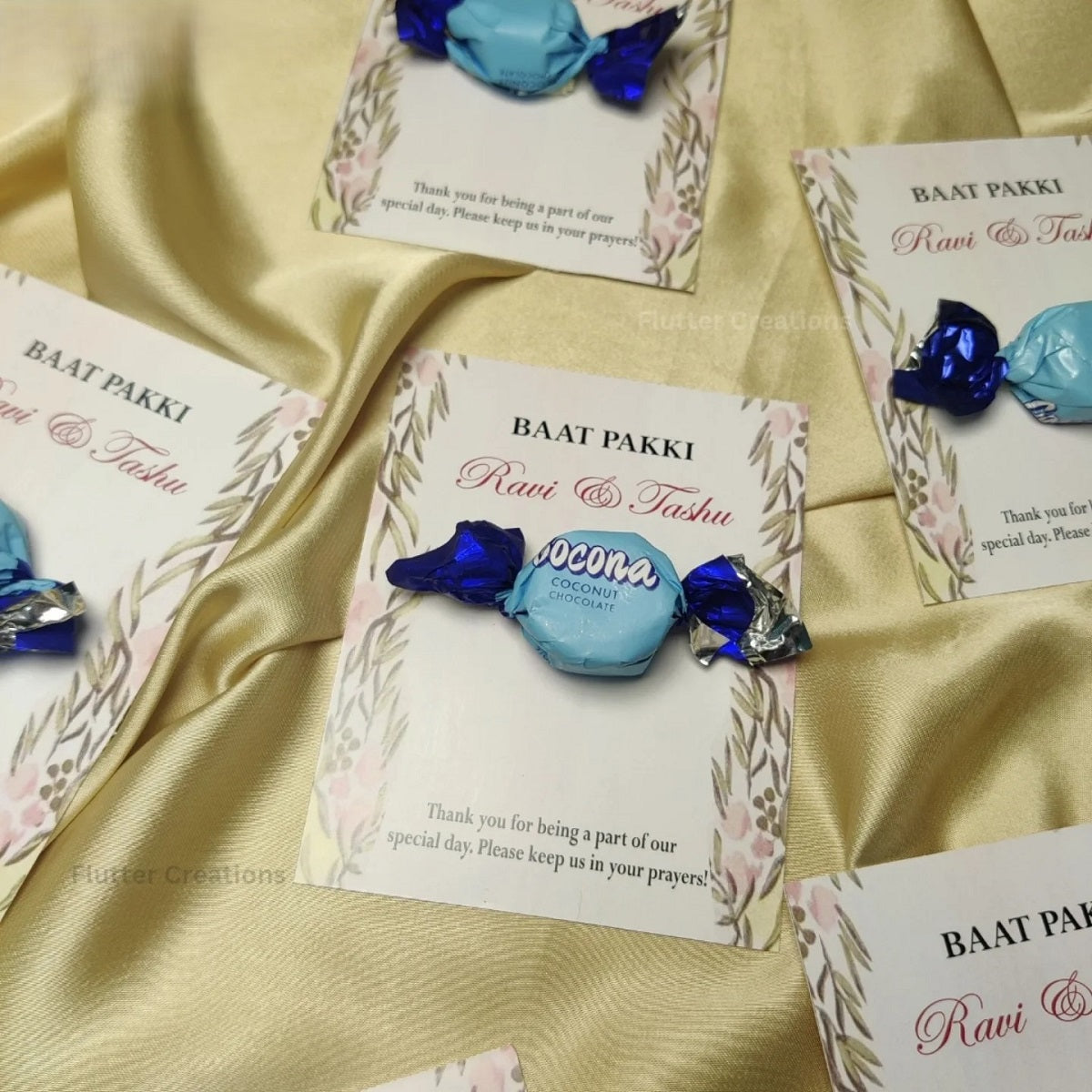 Chocolate Favor Cards