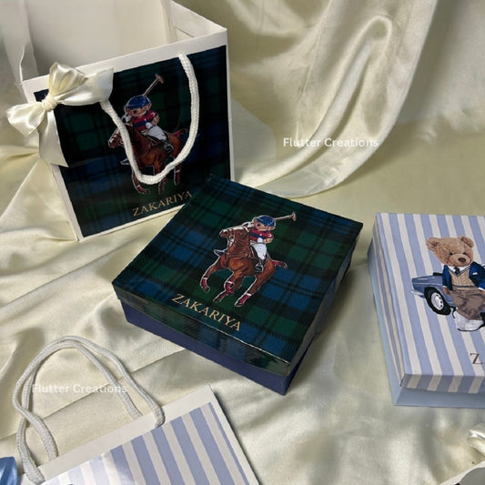 Ralph Lauren Baby Boy Announcement Box