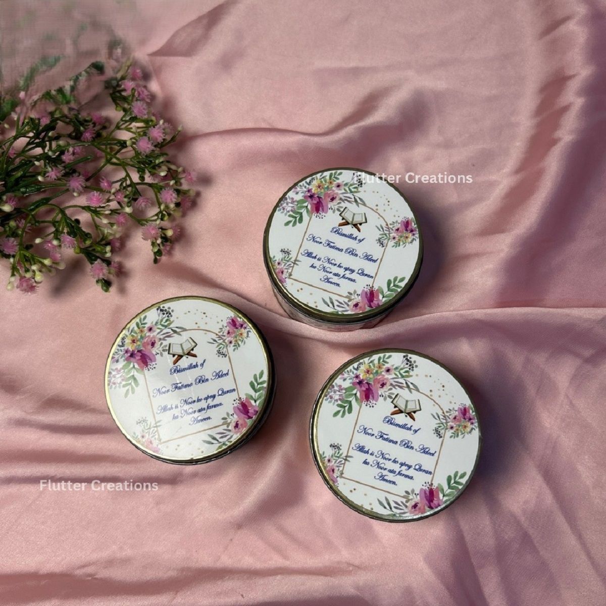 Bismillah Favours Tin Box