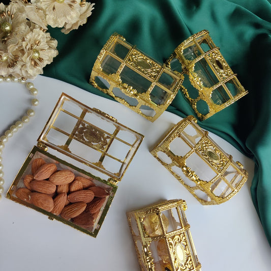 Treasure/Tijori Box (With Flower and Tag)