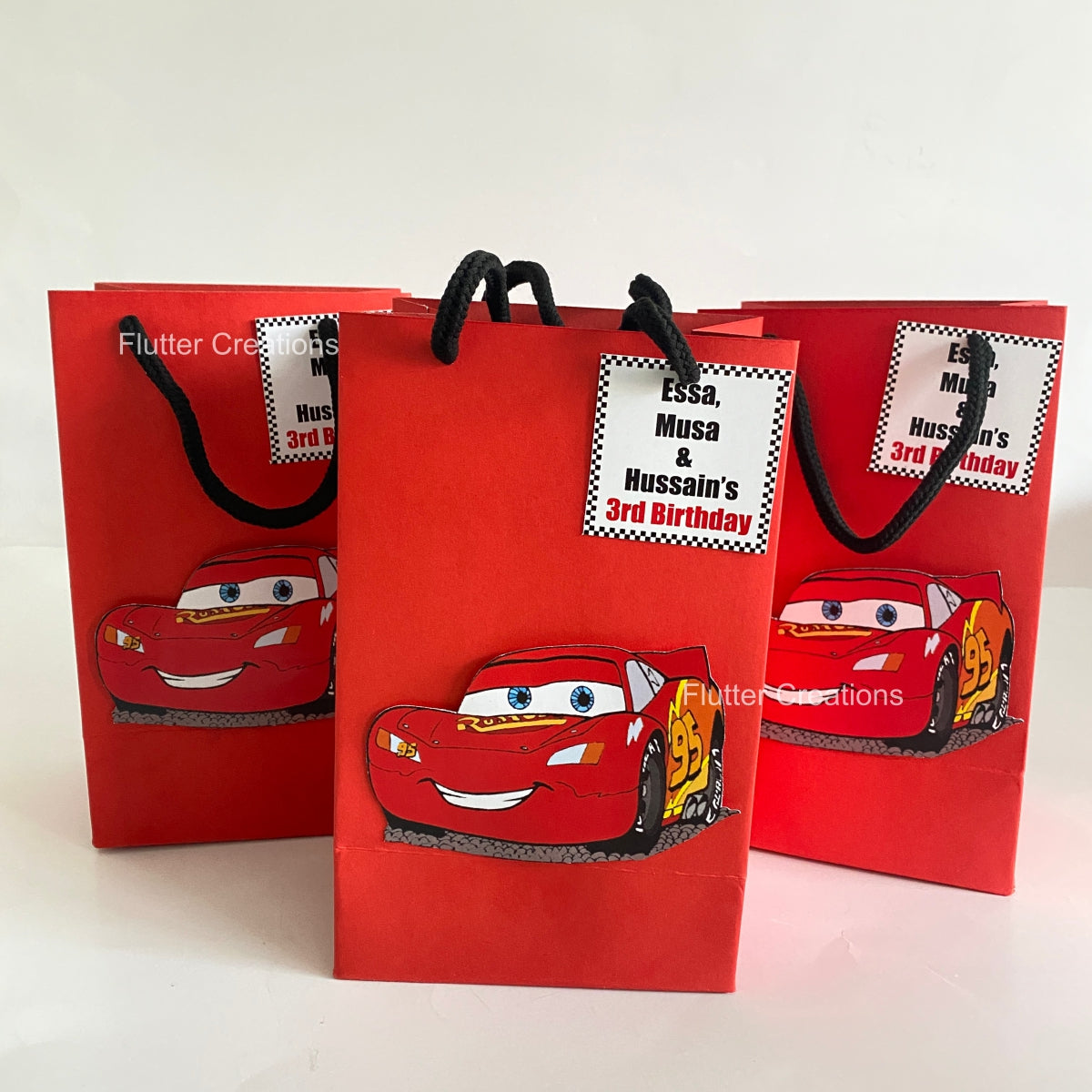 Cars Goody Bags (Character & Tags)