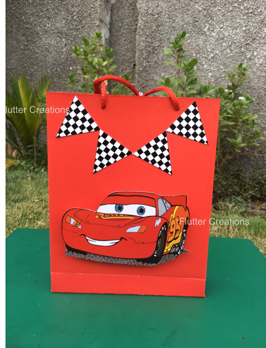 Cars Goody Bags (With Bunting)