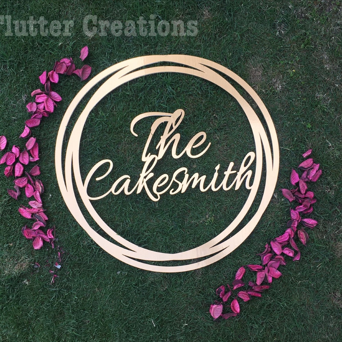 The Cakesmith - Acrylic Cutout