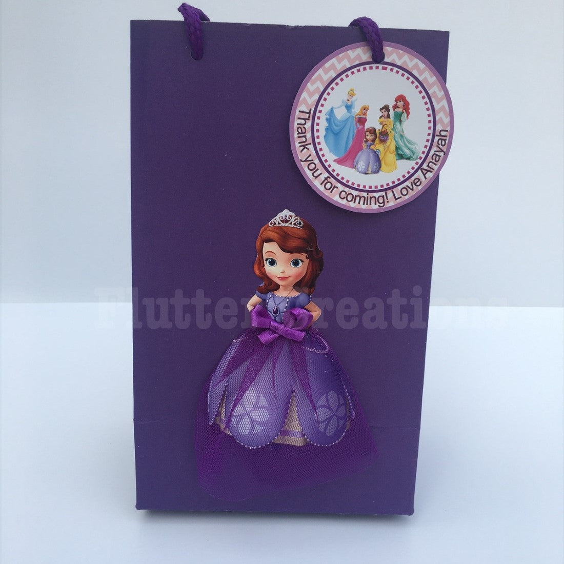 Princess Sofia Goody Bags (Purple)