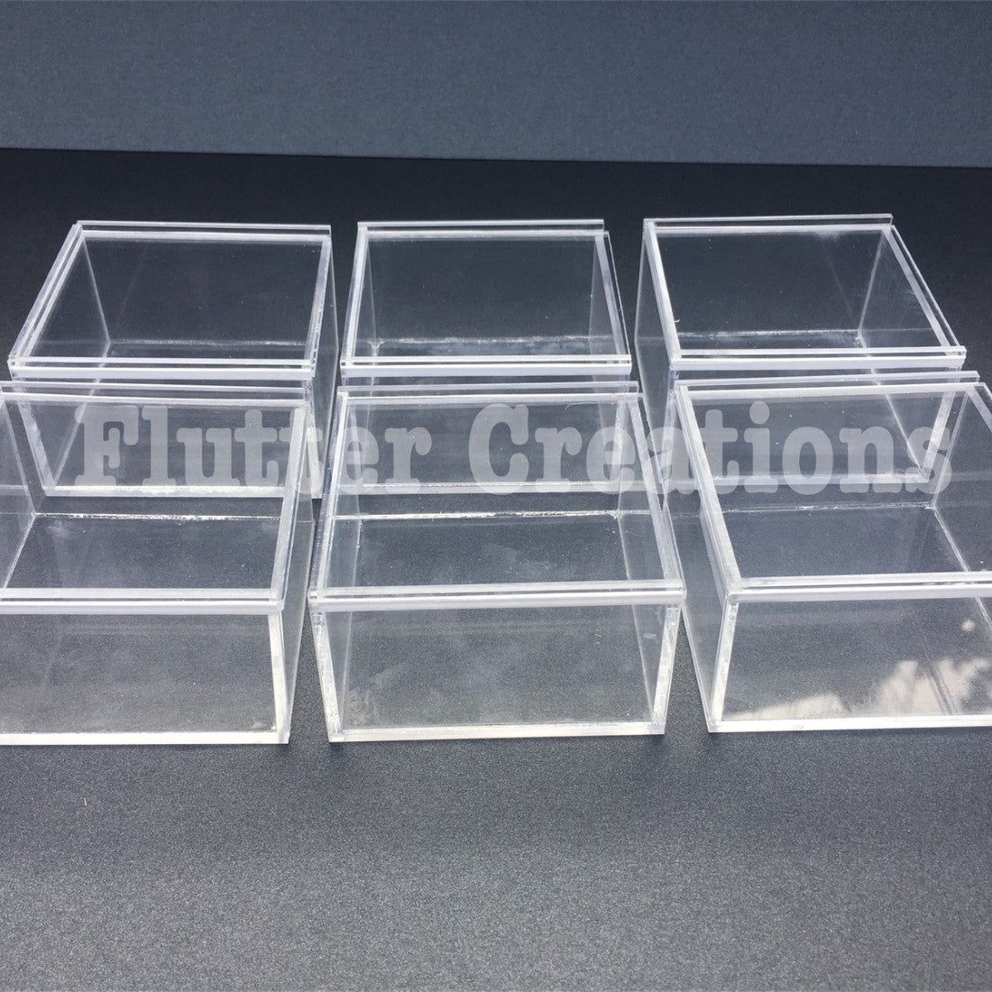 Plain Acrylic Slider Box