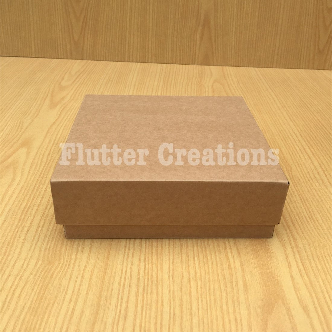 Plain Cardboard Khaki Boxes