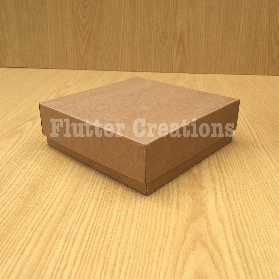 Plain Cardboard Khaki Boxes