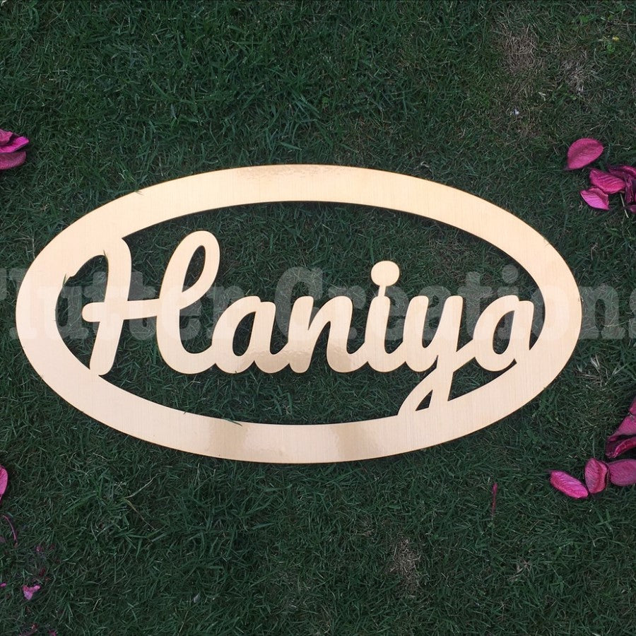 Haniya - Acrylic Cutout