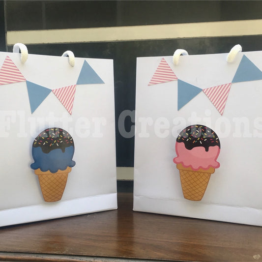 Ice Cream Themed Goody Bags