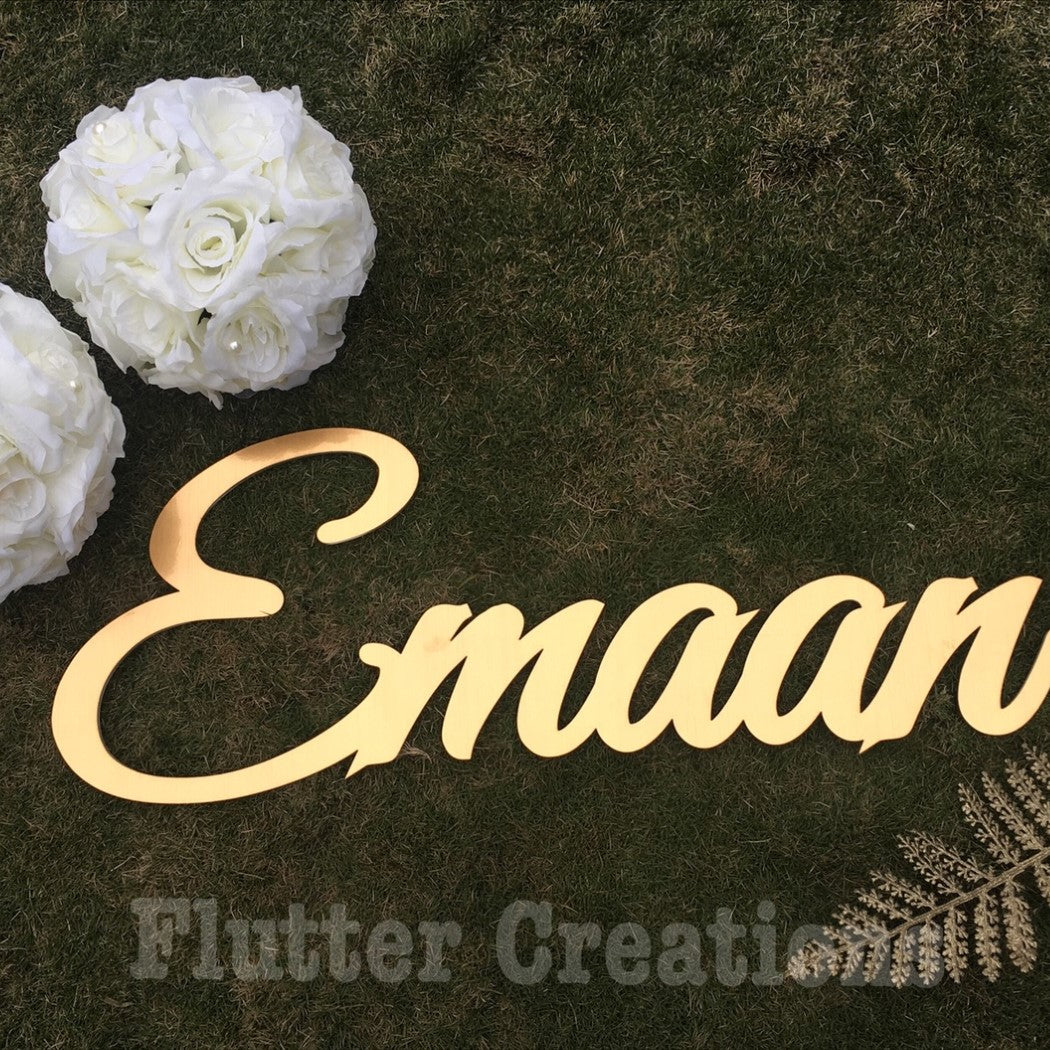 Emaan - Acrylic Cutout