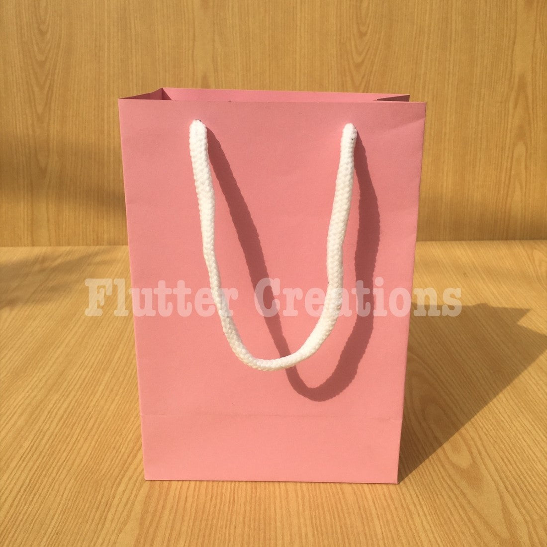 Plain Pastel Coloured Goody Bags