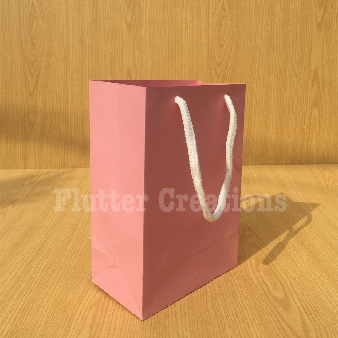 Plain Pastel Coloured Goody Bags