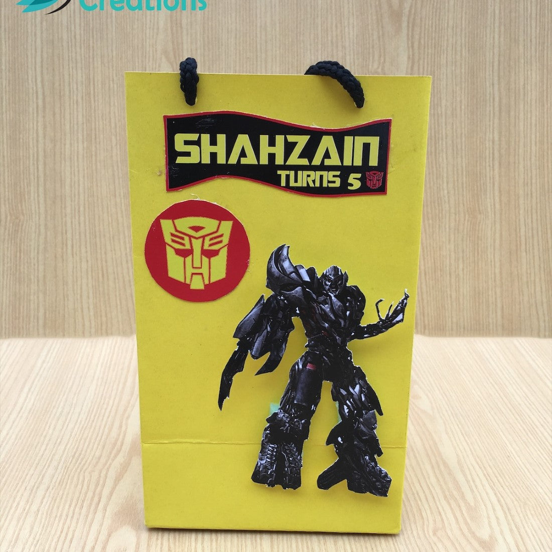 Transformers Themed Goody Bags