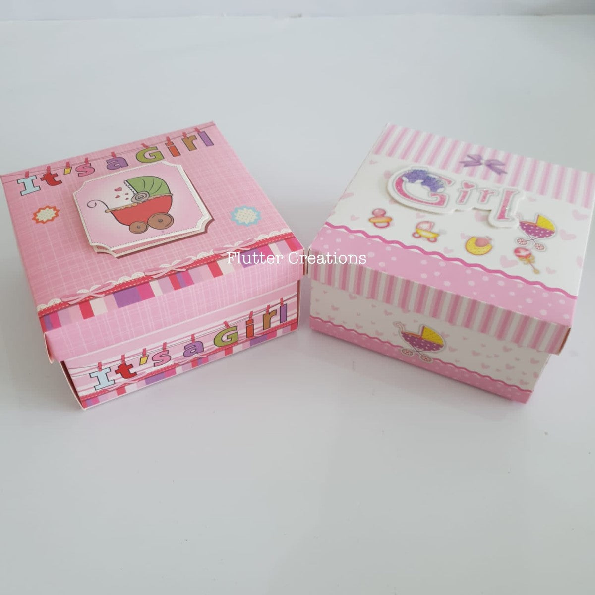 Baby Girl Box - Cardboard