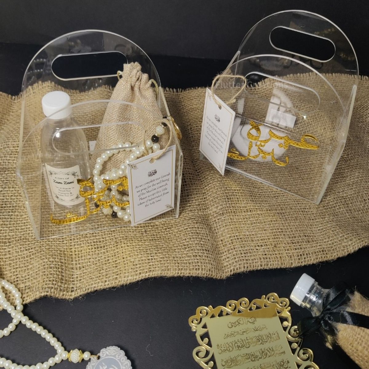 Acrylic Umrah Bag