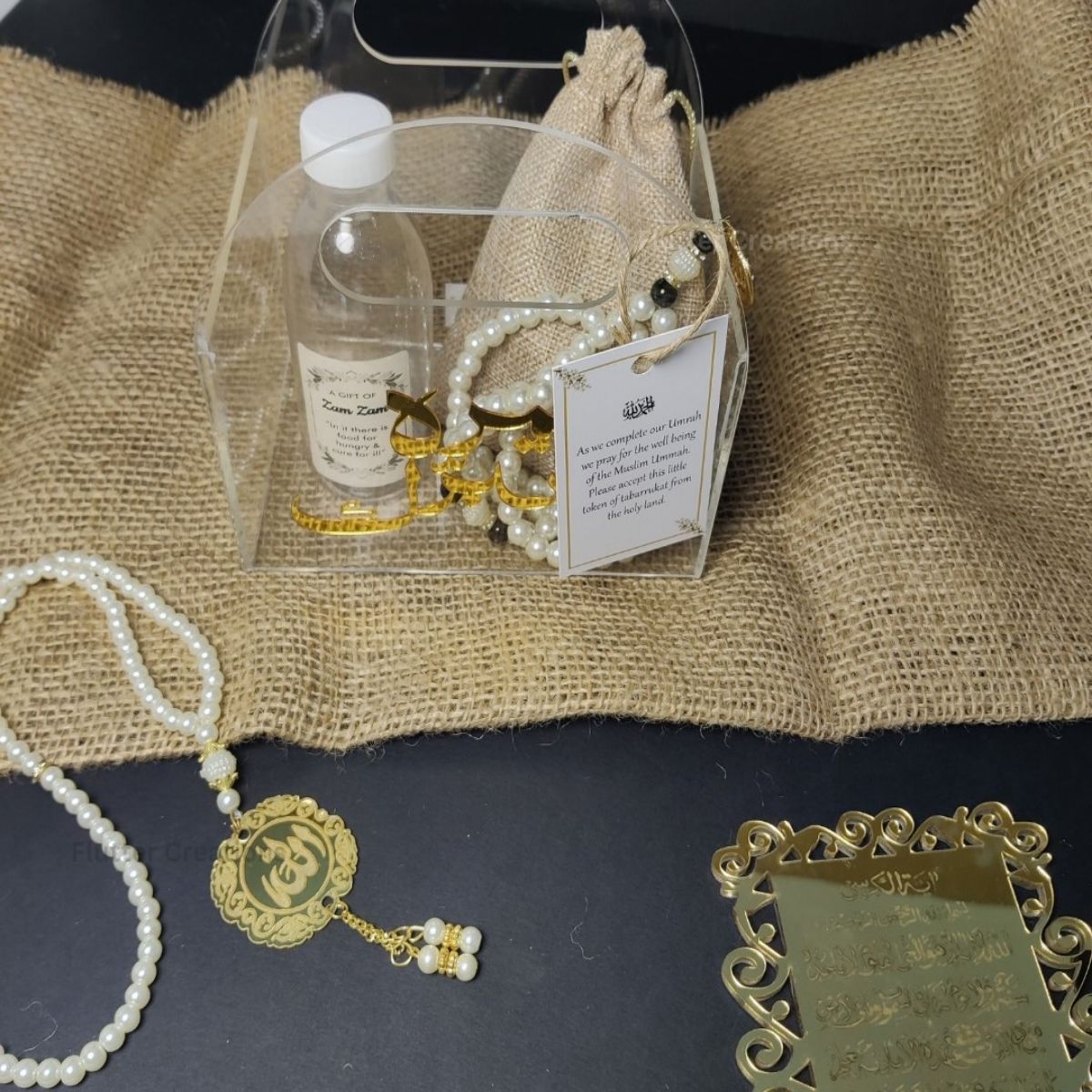 Acrylic Umrah Bag