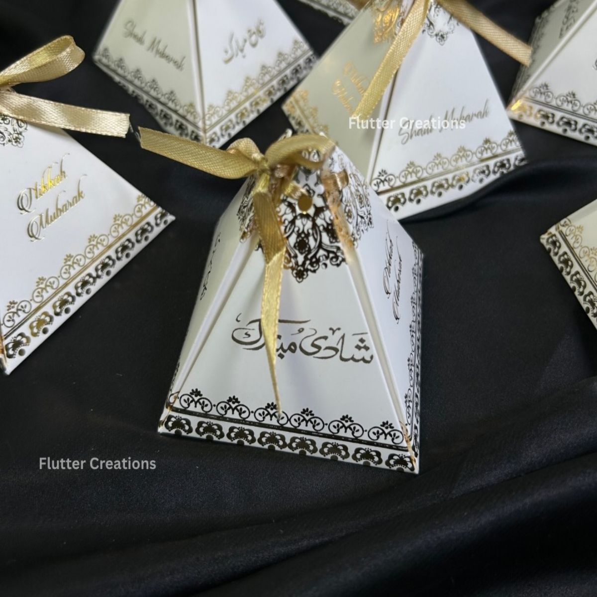 Pyramid/Triangle Box (Foil Printing)