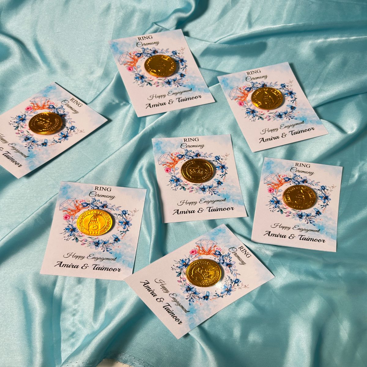 Engagement Favor Cards