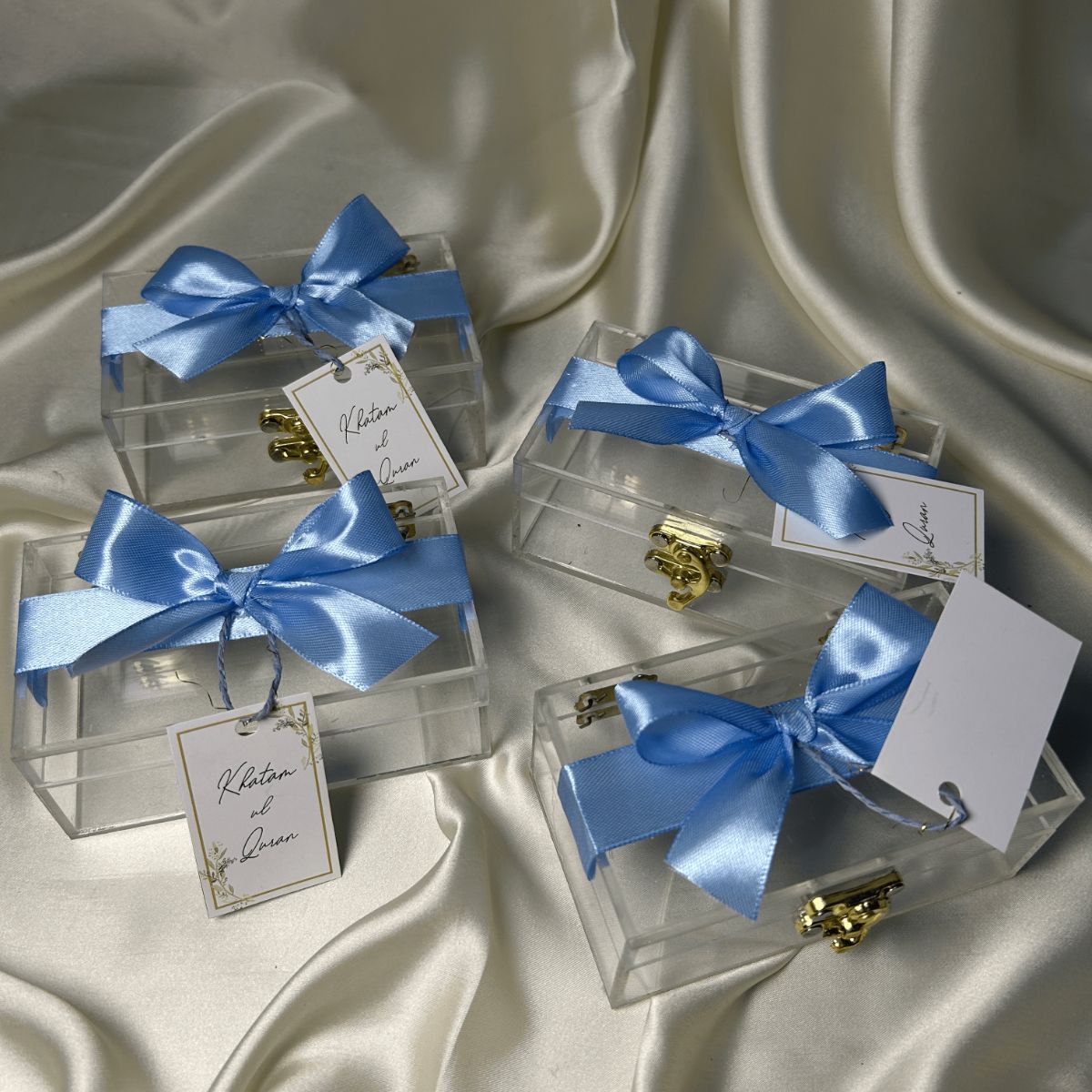 Takmeel-e-Quran Acrylic Favor Box