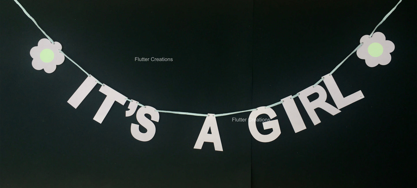 Its a Girl Banner