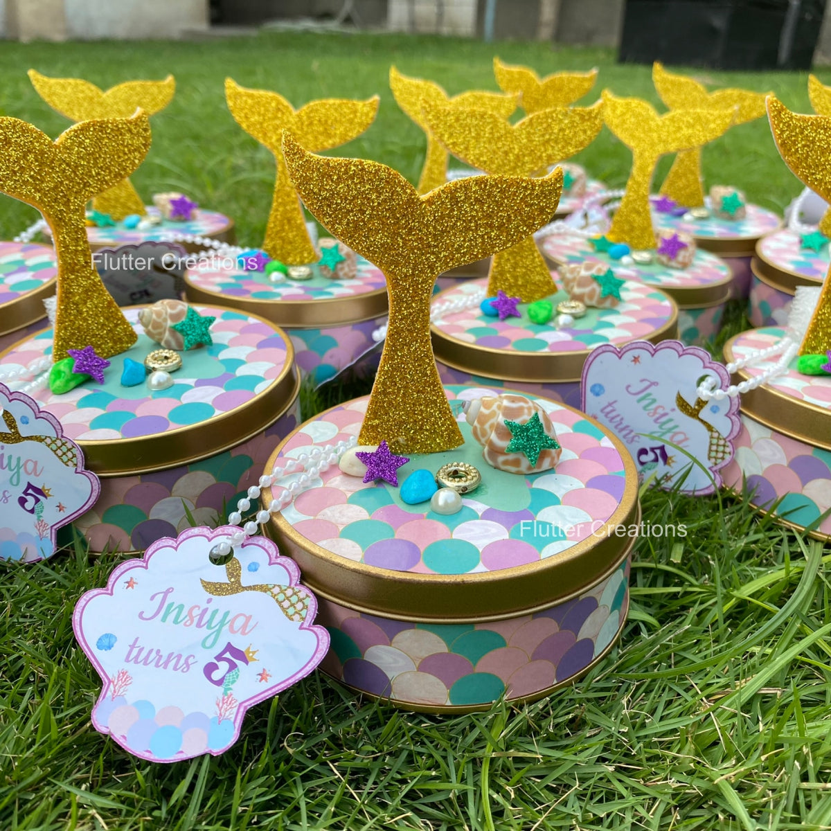 Mermaid Tail Party Favors