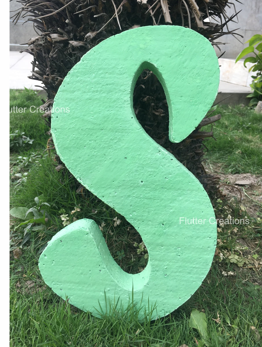 Plain Letter/Digit cutout