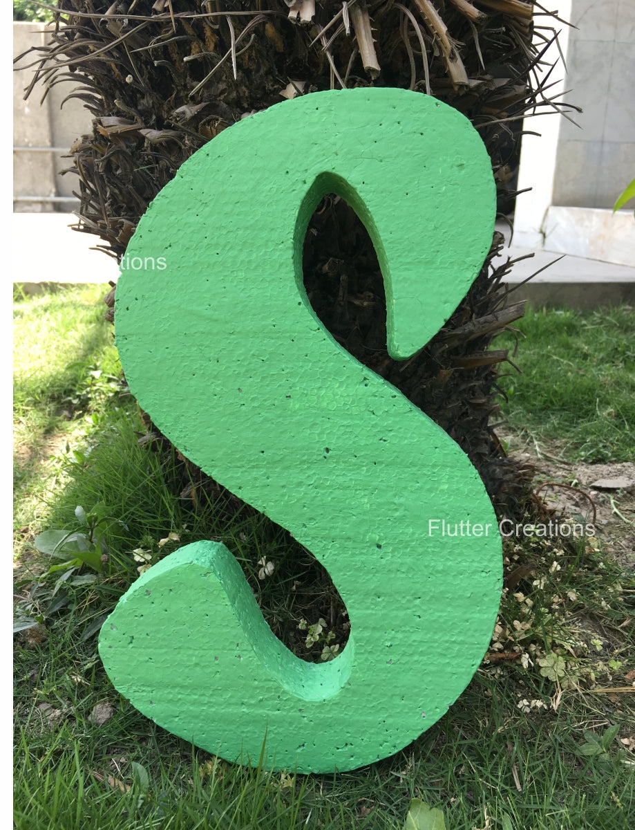 Plain Letter/Digit cutout