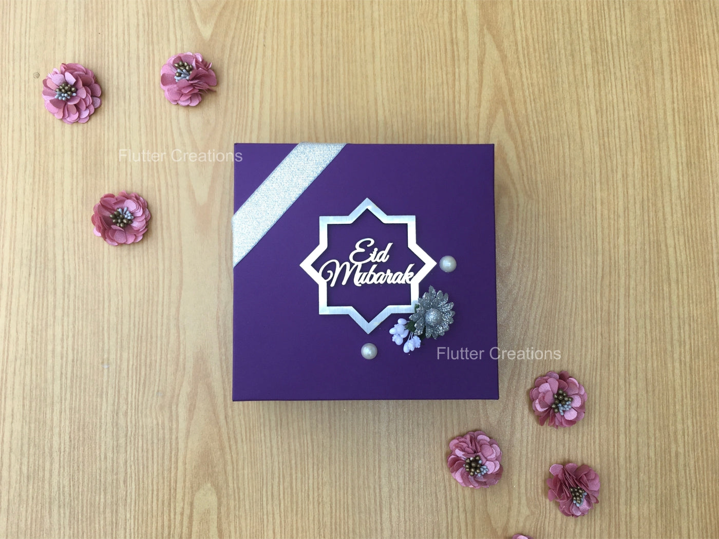 Eid Cardboard Boxes - Purple